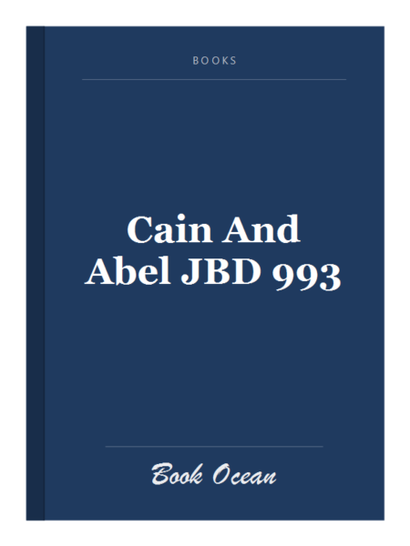 Cain And Abel JBD 993