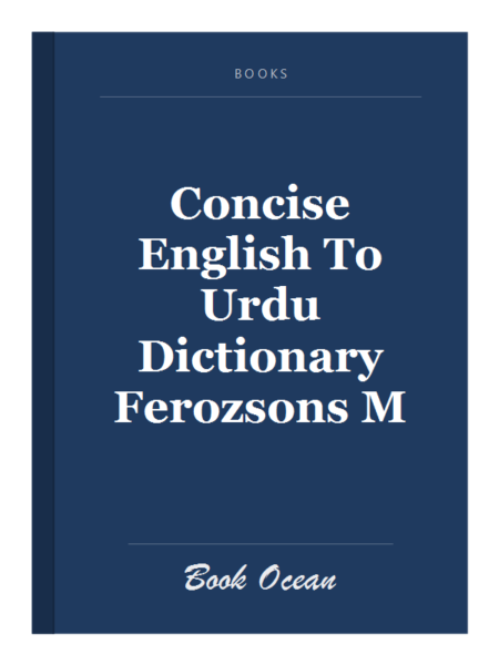 Concise English To Urdu Dictionary Ferozsons M