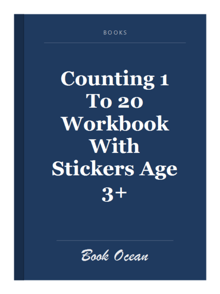 Counting 1 To 20 Workbook With Stickers Age 3+