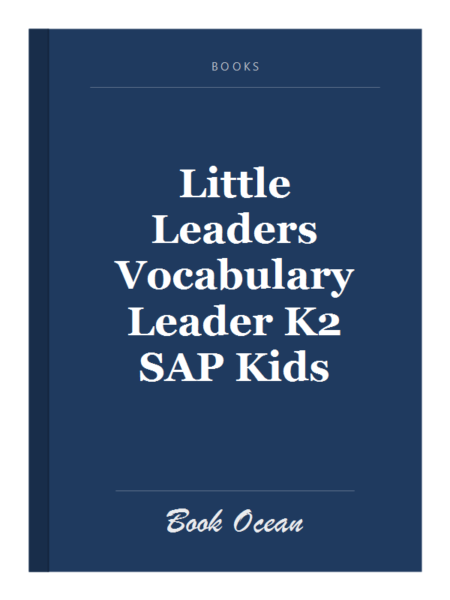 Little Leaders Vocabulary Leader K2 SAP Kids