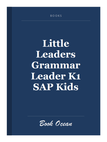 Little Leaders Grammar Leader K1 SAP Kids