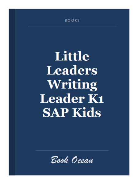 Little Leaders Writing Leader K1 SAP Kids