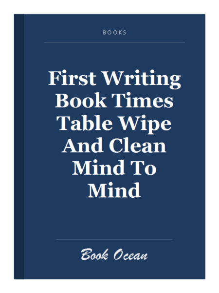 First Writing Book Times Table Wipe And Clean Mind To Mind