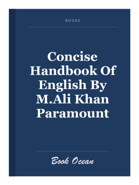 Concise Handbook Of English By M.Ali Khan Paramount