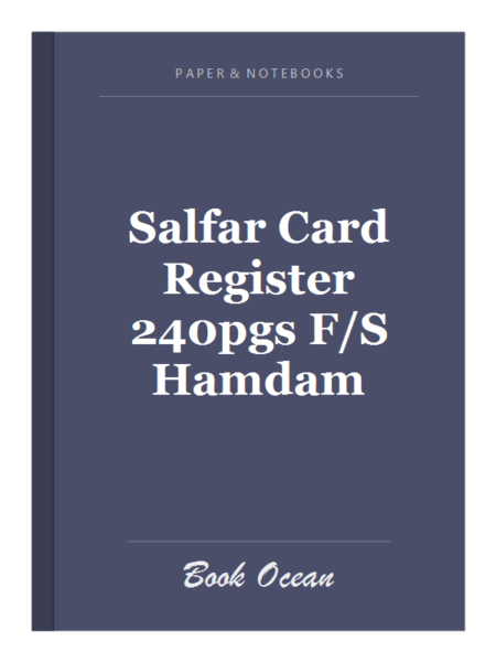 Salfar Card Register 240pgs F/S Hamdam