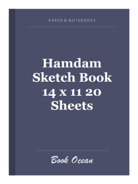 Hamdam Sketch Book 14 x 11 20 Sheets
