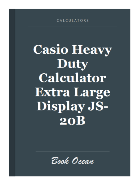 Casio Heavy Duty Calculator Extra Large Display JS-20B
