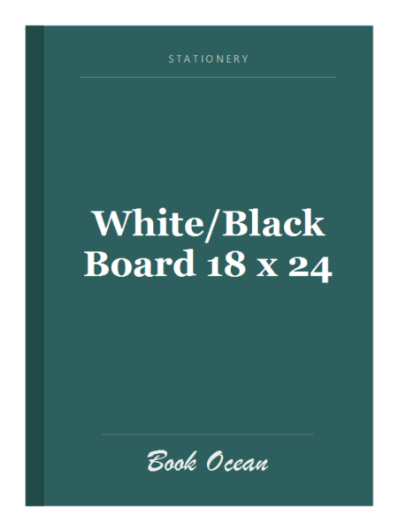 White/Black Board 18 x 24