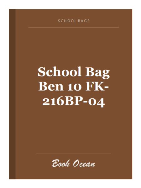 School Bag Ben 10 FK-216BP-04