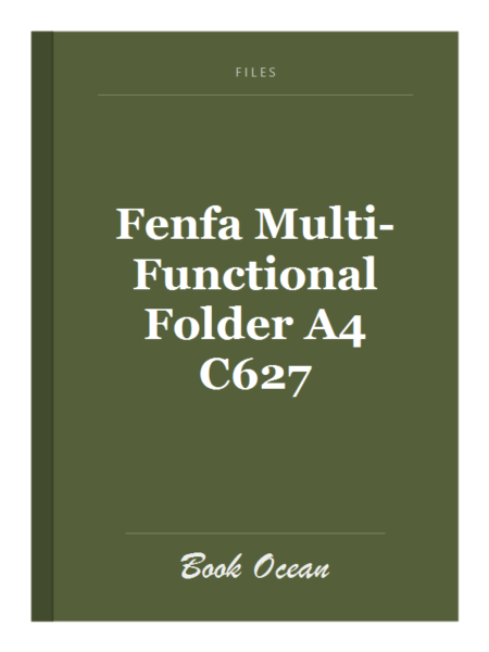 Fenfa Multi-Functional Folder A4 C627