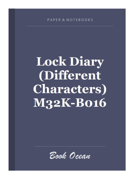 Lock Diary (Different Characters) M32K-B016