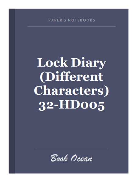 Lock Diary (Different Characters) 32-HD005