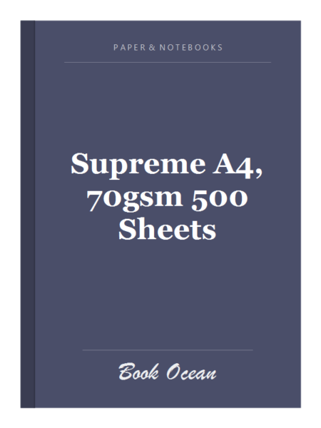 Supreme A4, 70gsm 500 Sheets