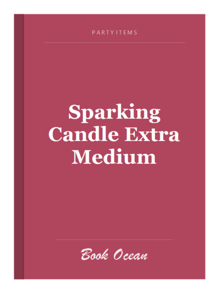 Sparking Candle Extra Medium