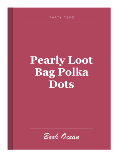 Pearly Loot Bag Polka Dots
