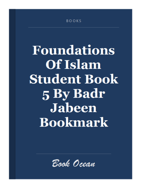 Foundations Of Islam Student Book 5 By Badr Jabeen Bookmark