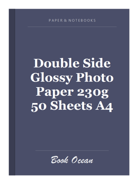 Double Side Glossy Photo Paper 230g 50 Sheets A4