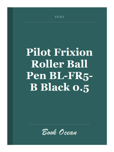 Pilot Frixion Roller Ball Pen BL-FR5-B Black 0.5