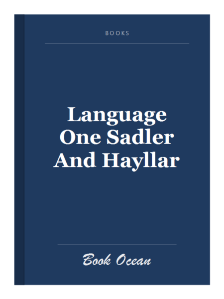 Language One Sadler And Hayllar