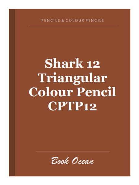 Shark 12 Triangular Colour Pencil CPTP12
