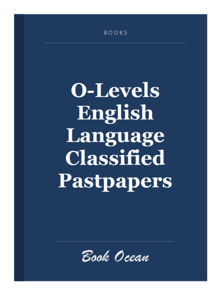 O-Levels English Language Classified Pastpapers