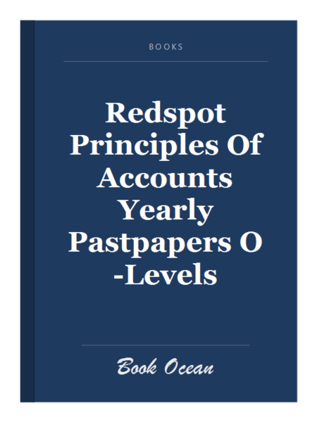 Redspot Principles Of Accounts Yearly Pastpapers O-Levels