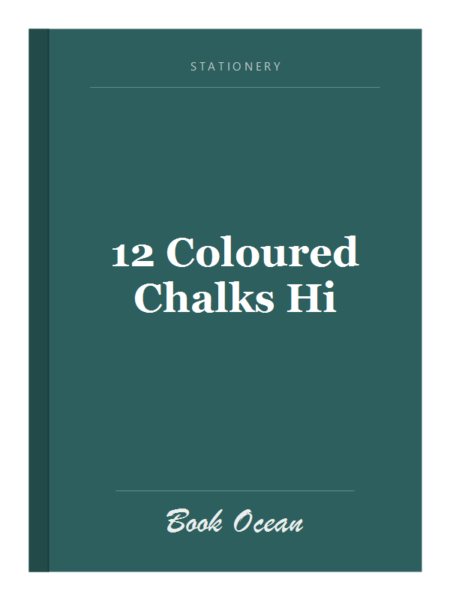 12 Coloured Chalks Hi