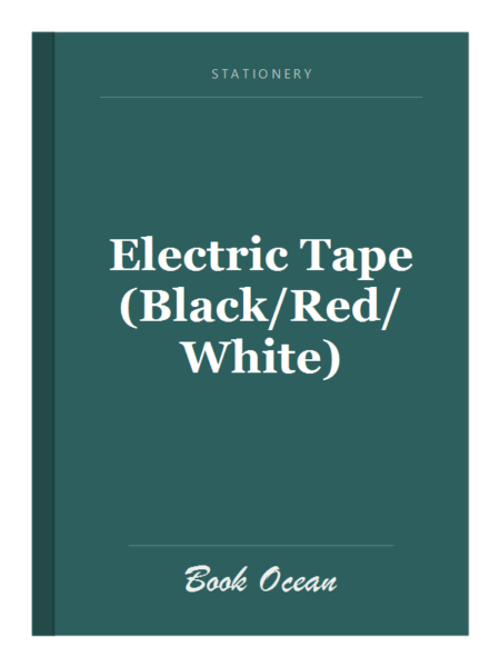 Electric Tape (Black/Red/White)