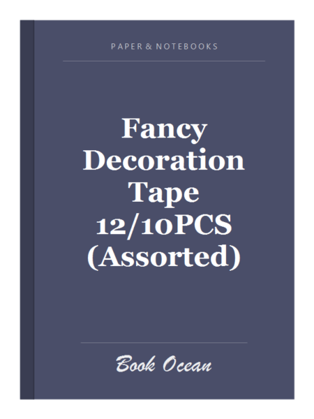 Fancy Decoration Tape 12/10PCS (Assorted)