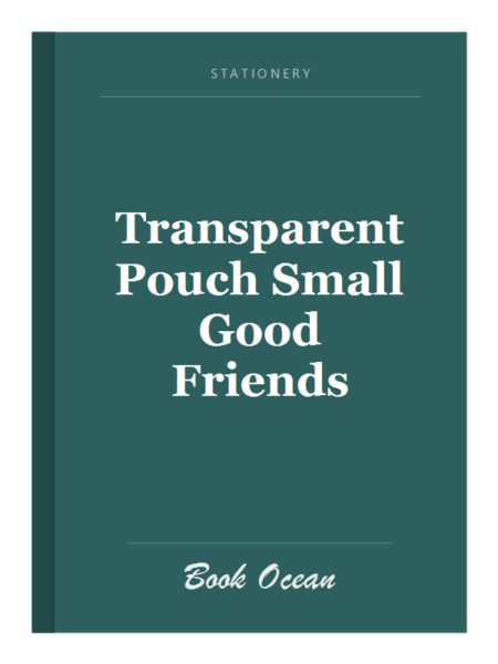 Transparent Pouch Small Good Friends