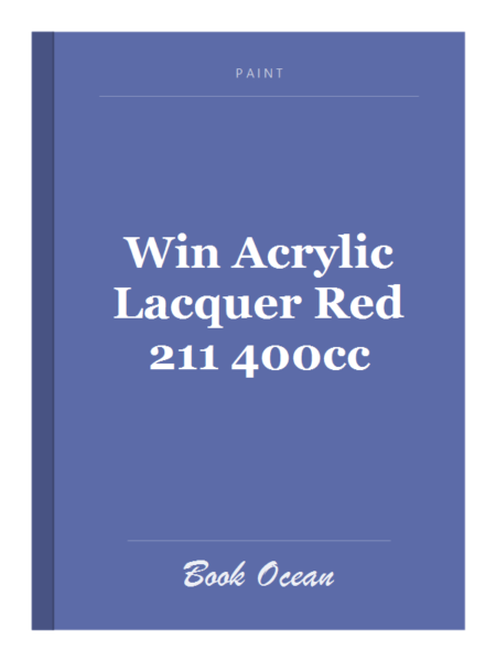 Win Acrylic Lacquer Red 211 400cc