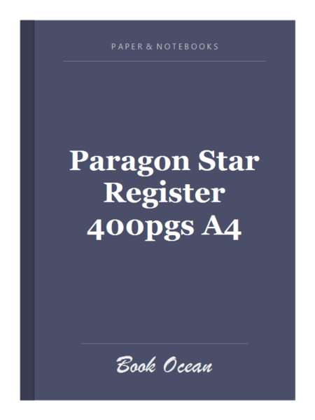 Paragon Star Register 400pgs A4