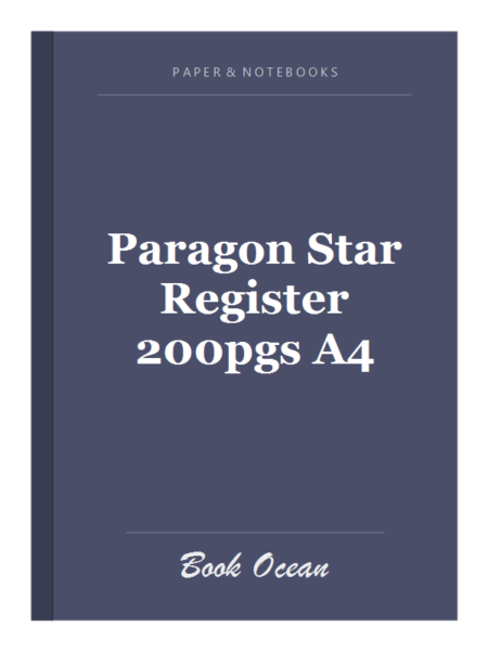 Paragon Star Register 200pgs A4