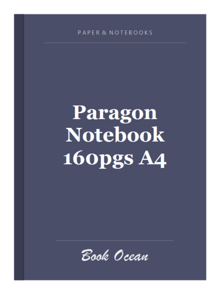Paragon Notebook 160pgs A4