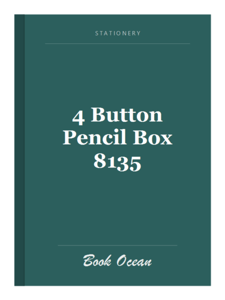 4 Button Pencil Box 8135