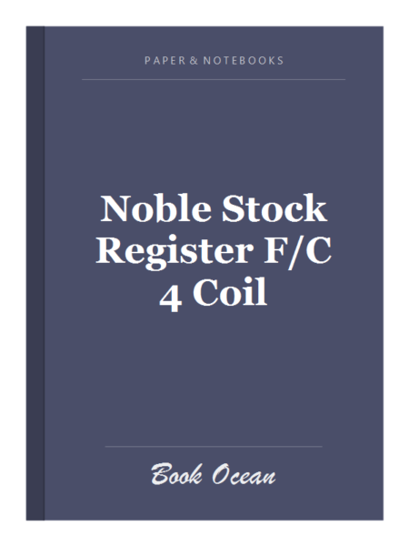 Noble Stock Register F/C 4 Coil