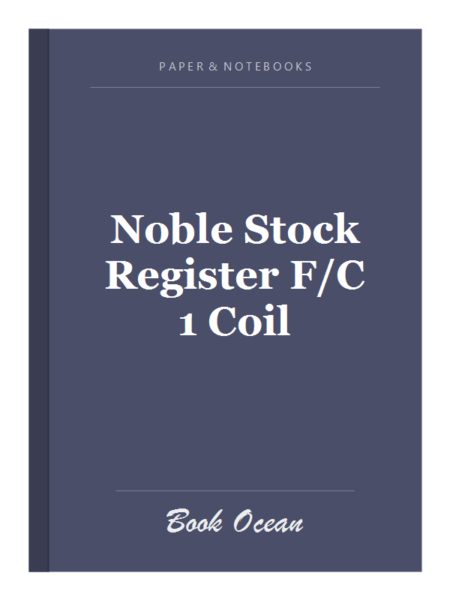 Noble Stock Register F/C 1 Coil