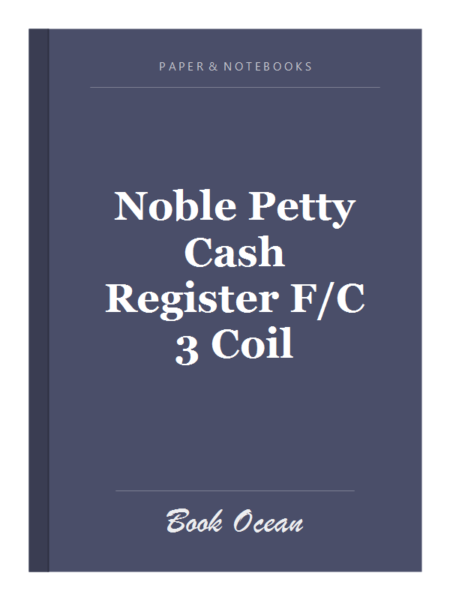 Noble Petty Cash Register F/C 3 Coil