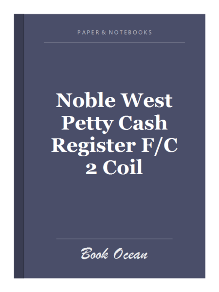 Noble West Petty Cash Register F/C 2 Coil