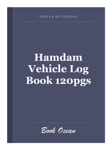 Hamdam Vehicle Log Book 120pgs
