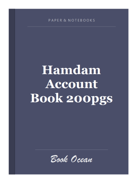 Hamdam Account Book 200pgs