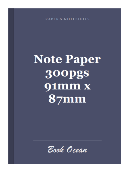 Note Paper 300pgs 91mm x 87mm