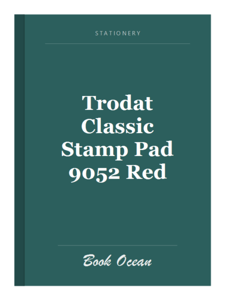 Trodat Classic Stamp Pad 9052 Red