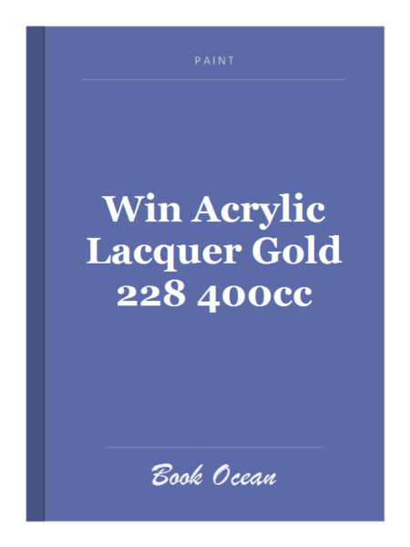 Win Acrylic Lacquer Gold 228 400cc