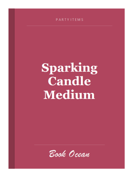 Sparking Candle Medium