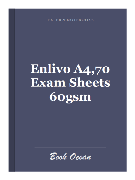 Enlivo A4,70 Exam Sheets 60gsm