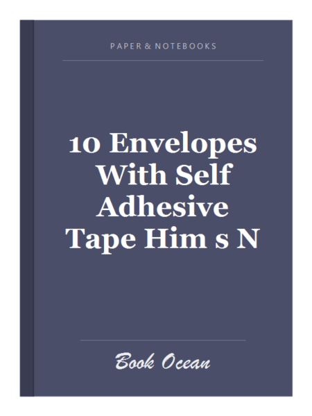 10 Envelopes With Self Adhesive Tape Him s N