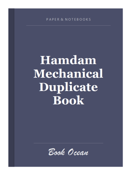 Hamdam Mechanical Duplicate Book