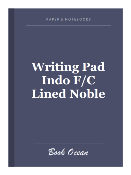 Writing Pad Indo F/C Lined Noble
