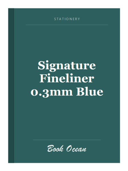 Signature Fineliner 0.3mm Blue